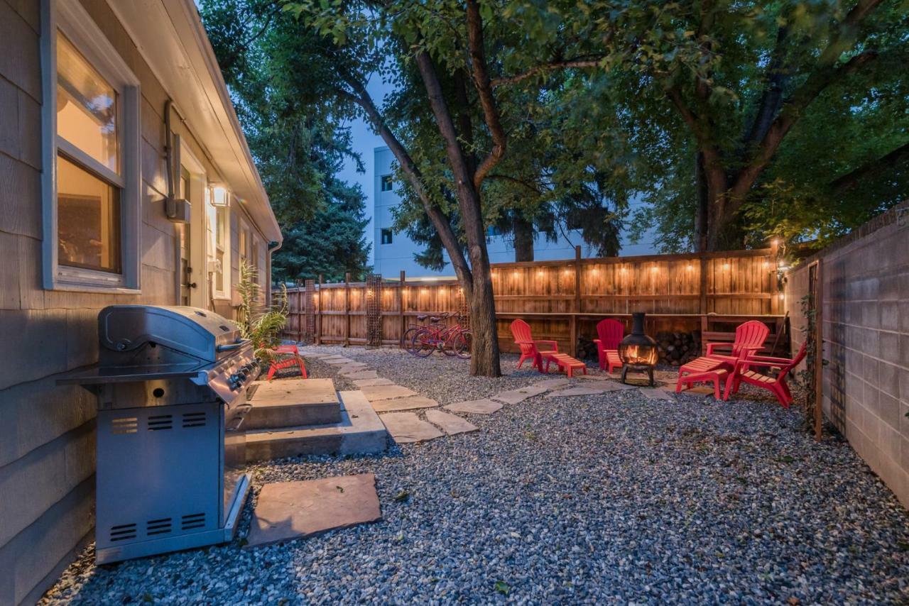 フォート・コリンズ Italian Style In Old Town With Private Hot Tubヴィラ エクステリア 写真